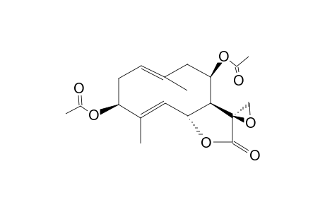 3-beta-ACETOXY-11-beta,13-EPOXYEPITULIPINOLIDE