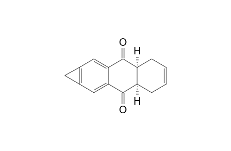 cis-3a,4,7,7a-Tetrahydro-1H-cyclopropa[b]anthracene-3,8-dione