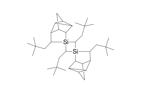 Dispiro(2,4-dineopentyl-1,3-disilacyclobutan1,2';3,2''-bis[3-neopentyl-2-silatetracyclo[7.0.0(1,5).0(4,8).0(7,9)]nonan