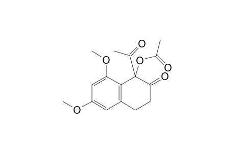1-ACETOXY-1-ACETYL-3,4-DIHYDRO-6,8-DIMETHOXYNAPHTHALEN-2(1H)-ONE