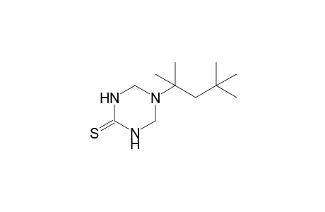 tetrahydro-5-(1,1,3,3-tetramethylbutyl)-s-triazine-2(1H)-thione