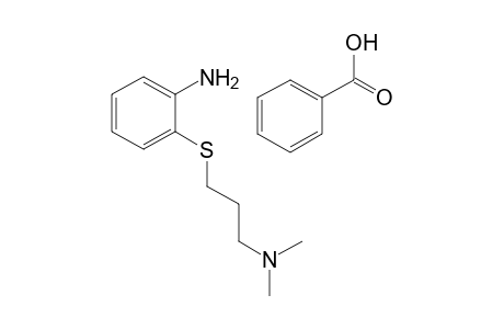 o-{[3-(DIMETHYLAMINO)PROPYL]THIO}ANILINE, BENZOATE