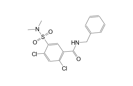 N-benzyl-2,4-dichloro-5-[(dimethylamino)sulfonyl]benzamide