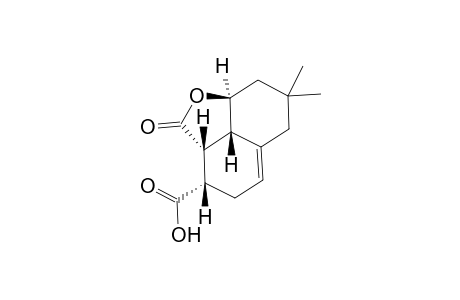 (+/-)-(2AR,3S,8AS,8BS)-7,7-DIMETHYL-2-OXO-2A,3,4,6,7,8,8A,8B-OCTAHYDRO-2H-BENZO-[CD]-ISOBENZOFURAN-3-CARBOXYLIC-ACID