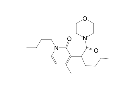 1-Butyl-4-methyl-3-[1-(morpholine-4-carbonyl)pentyl]-1H-pyridin-2-one