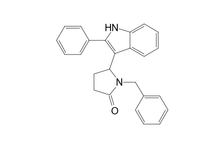 1-Benzyl-5-(2-phenyl-1H-indol-3-yl)pyrrolidin-2-one
