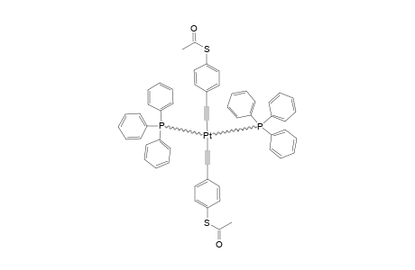 TRANS-[(4-AC-S-C6H4-C-C)2-PT-(PPH3)2]