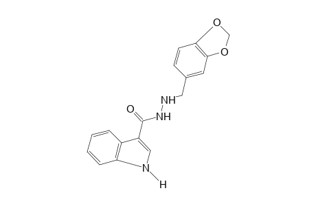 INDOLE-3-CARBOXYLIC ACID, 2-PIPERONYLHYDRAZIDE