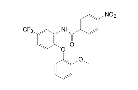 6'-(o-METHOXYPHENOXY)-4-NITRO-alpha,alpha,alpha-TRIFLUORO-m-BENZOTOLUIDIDE