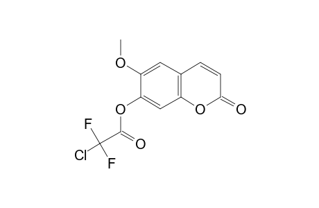 Scopoletin, chlorodifluoroacetate