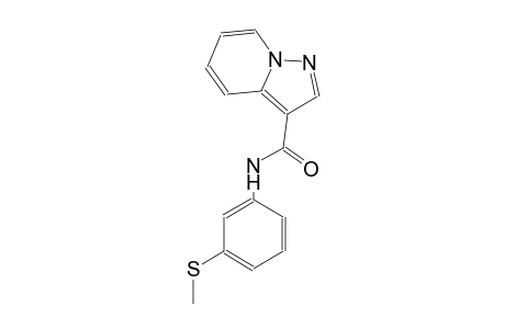 pyrazolo[1,5-a]pyridine-3-carboxamide, N-[3-(methylthio)phenyl]-