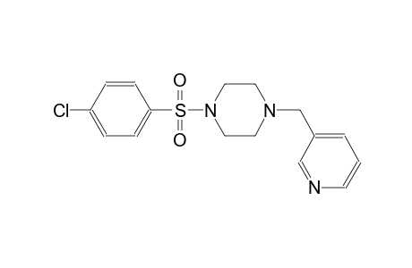 1-(4-Chloro-benzenesulfonyl)-4-pyridin-3-ylmethyl-piperazine