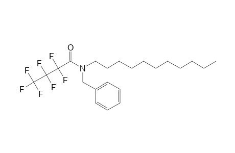 Heptafluorobutyramide, N-benzyl-N-undecyl-