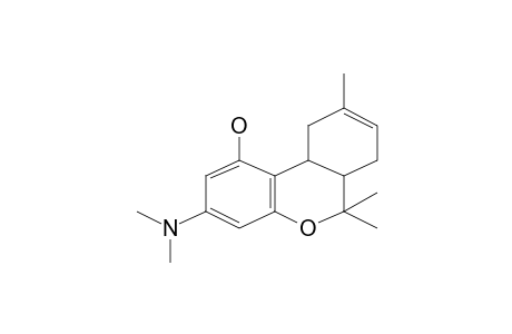 3-Dimethylamino-6,6,9-trimethyl-6a,7,10,10a-tetrahydro-6H-benzo[c]chromen-1-ol