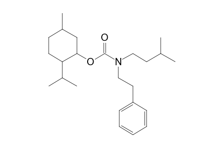 Carbonic acid, monoamide, N-(2-phenylethyl)-N-(3-methylbutyl)-, menthyl ester