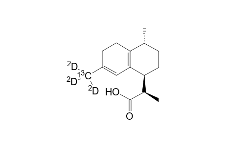 [15-13C2H3]-6,1-Dehydro-11,13-dihydroartemisnic acid