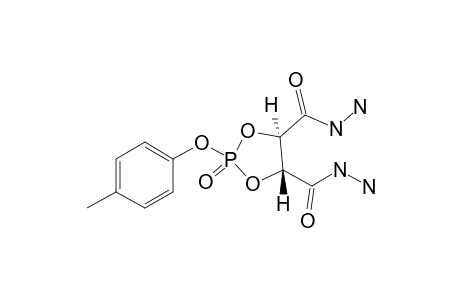 (4R,5R)-2-(4-METHYLPHENOXY)-1,3,2-DIOXA-PHOSPHOLANE-4,5-DICARBOHYDRAZIDE-2-OXIDE