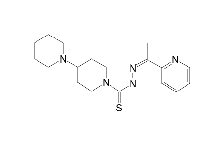 4-Piperidino-1-piperidinethiocarboxylic acid 2-[1-[2-pyridyl]ethylidene]hydrazide