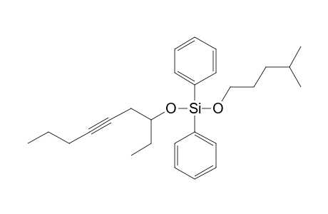 Silane, diphenylisohexyloxy(non-5-yn-3-yloxy)-