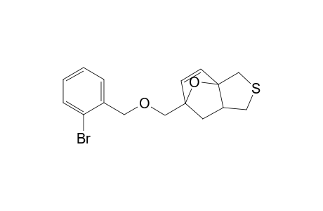 3H-3a,6-Epoxybenzo[c]thiophene, 6-[[(2-bromophenyl)methoxy]methyl]-1,6,7,7a-tetrahydro-, (3a.alpha.,6.alpha.,7a.beta.)-