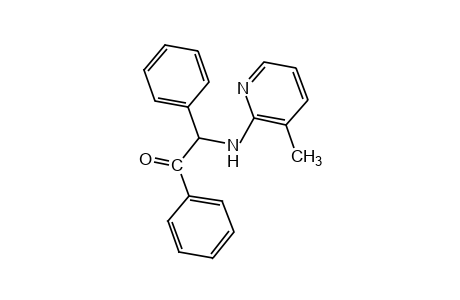 2-[(3-methyl-2-pyridyl)amino]-2-phenylacetophenone