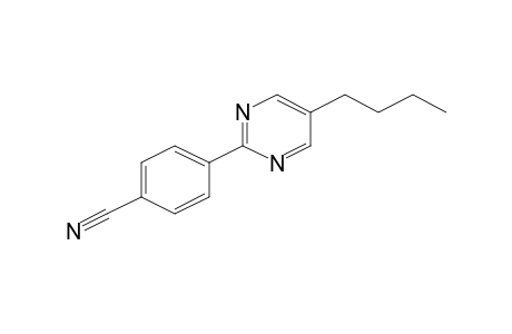 4-(5-Butyl-2-pyrimidinyl)benzonitrile