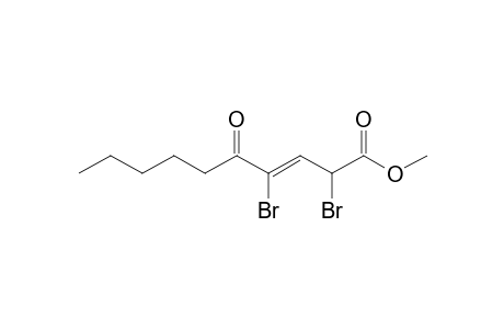 (Z)-2,4-dibromo-5-keto-dec-3-enoic acid methyl ester