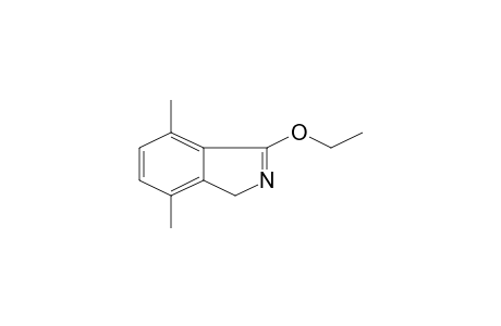 3-Ethoxy-4,7-dimethyl-1H-isoindole