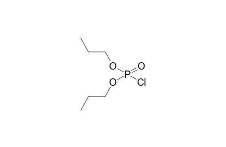 Phosphorochloridic acid, dipropyl ester