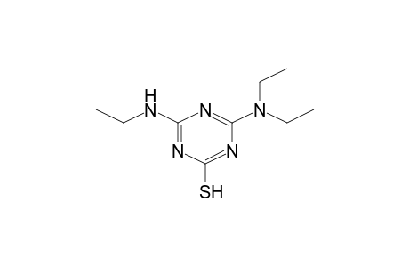 4-(Diethylamino)-6-(ethylamino)-1,3,5-triazine-2-thiol