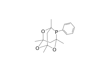 1,3,5,7-TETRAMETHYL-2,4,8-TRIOXA-6-PHENYL-6-PHOSPHA-ADAMANTANE