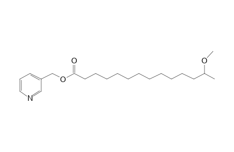 Picolinyl 13-methoxy-tetradecanoate