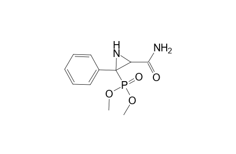 Phosphonic acid, [3-(aminocarbonyl)-2-phenyl-2-aziridinyl]-, dimethyl ester