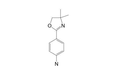2-(p-aminophenyl)-4,4-dimethyl-2-oxazoline