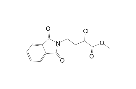 2H-Isoindole-2-butanoic acid, .alpha.-chloro-1,3-dihydro-1,3-dioxo-, methyl ester