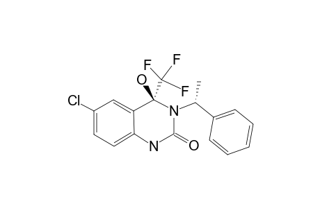 3-[(1R)-1-PHENYLETHYL]-(4S)-6-CHLORO-4-HYDROXY-4-(TRIFLUOROMETHYL)-1,3,4-TRIHYDROQUINAZOLIN-2-ONE