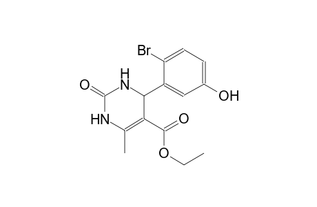 ethyl 4-(2-bromo-5-hydroxyphenyl)-6-methyl-2-oxo-1,2,3,4-tetrahydro-5-pyrimidinecarboxylate