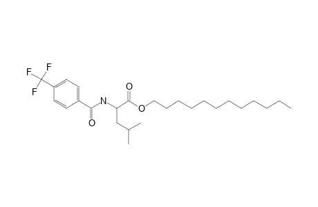 L-Leucine, N-(4-trifluoromethylbenzoyl)-, dodecyl ester