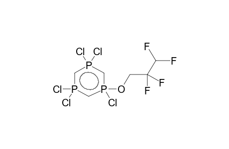 1-(1,1,3-TRIHYDROPERFLUOROPROPOXY)PENTACHLOROTRIPHOSPHAZATRIENE