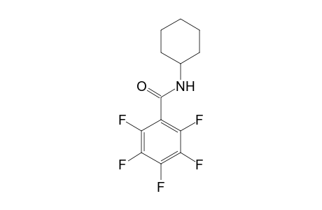 N-Cyclohexyl-2,3,4,5,6-pentafluorobenzamide