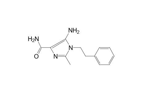 5-Amino-2-methyl-1-phenethyl-1H-imidazole-4-carboxylic acid amide