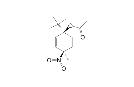 E-1-TERT.-BUTYL-4-METHYL-4-NITRO-CYCLOHEXA-2,5-DIENYL-ACETATE