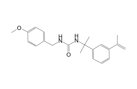 N-[1-(3-isopropenylphenyl)-1-methylethyl]-N'-(4-methoxybenzyl)urea