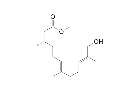 Methyl (3S,6E,10E)-12-Hydroxy-2,3-dihydrofarnesenoate