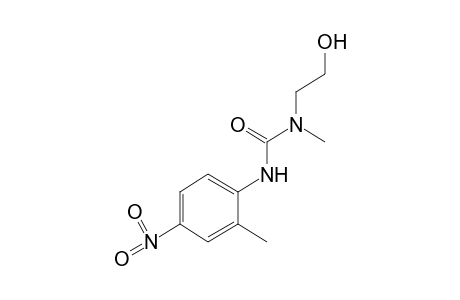 1-(2-hydroxyethyl)-1-methyl-3-(4-nitro-o-tolyl)urea