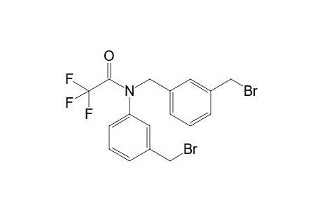 3-Bromomethyl-N-[3-(bromomethyl)benzyl]-N-trifluoroacetylaniline