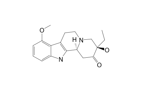 (3S)-9-Methoxy-20-hydroxy-16,17-dinor-18-seco-yohimbine-15-one