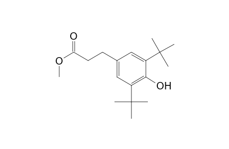 3-(3,5-ditert-butyl-4-hydroxy-phenyl)propionic acid methyl ester