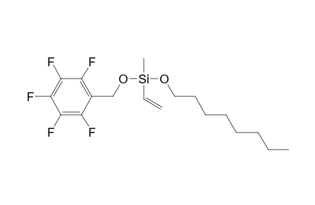 Silane, methylvinyl(pentafluorobenzyloxy)octyloxy-