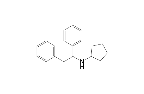 cyclopentyl(1,2-diphenylethyl)amine